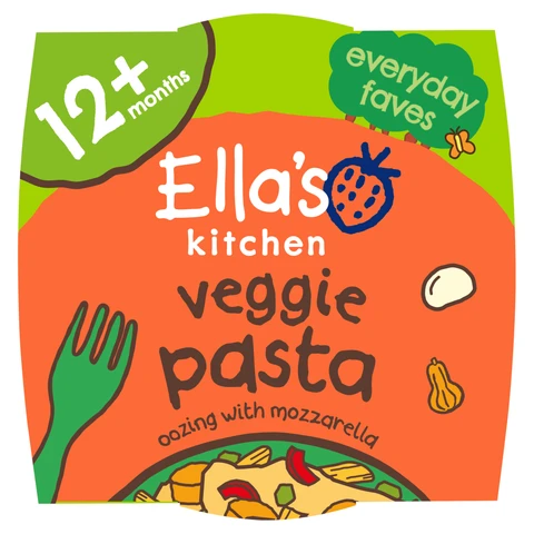 Ella's Kitchen Cheesy Veg Pasta 12+ Months 200g