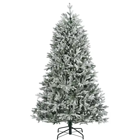 WeRChristmas Frosted Siberian Mixed Pine Christmas Tree, 6 ft