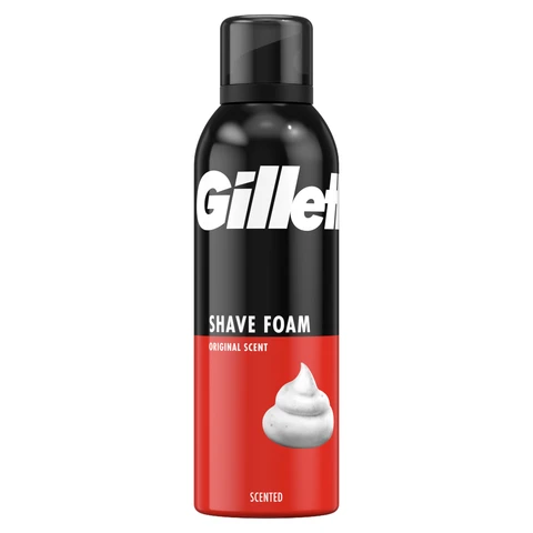 Gillette Classic Shave Foam Original Scent Quick & Easy Shave 200ml