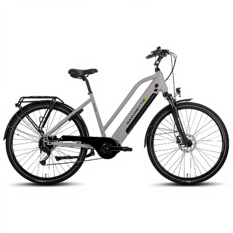 Saxonette 28" E-Bike mit 70NM Mittelmotor, 36V 11,4Ah Akku, 120KM Reichweite, 9-Gang für alle RH45CM