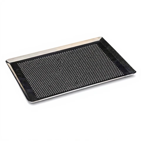 Plaque de Cuisson en Aluminium Perforée 40 x 30 c