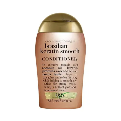 OGX Brazilian Keratin Smooth Conditioner 88ml
