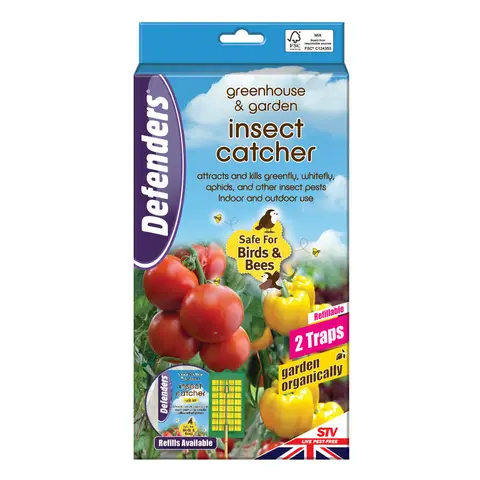 Defenders Zero In Greenhouse Insect Catcher 2pk