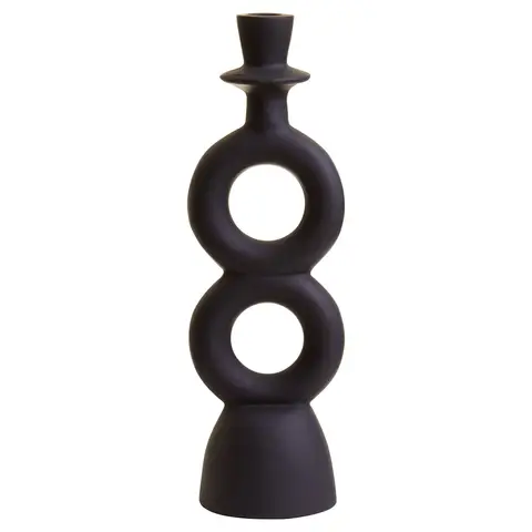 Fifty Five South Candle Holder Hapax Black Large
