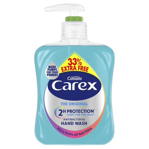 Carex Original Caring Antibacterial Hand Wash 333ml
