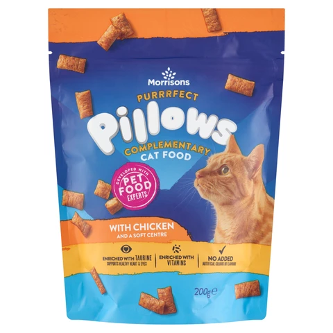 Morrisons Purrrfect Complementary Cat Food with Chicken and a Soft Centre 200g