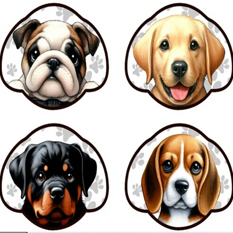 Onderzetterset van Dolomiet met Kurk