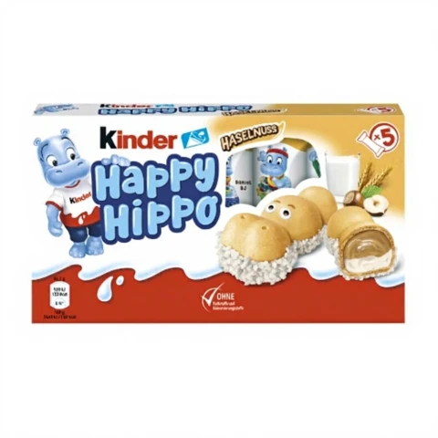 Kinder Happy Hippo Haselnuss 5er Pack 5 x 20,7g