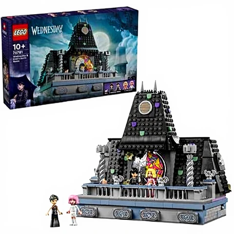LEGO 76781 La Famille Addams – Chambre de Dortoir de Mercredi et Enid