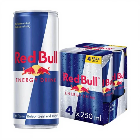 RED BULL Energy Drink 4x0.25L