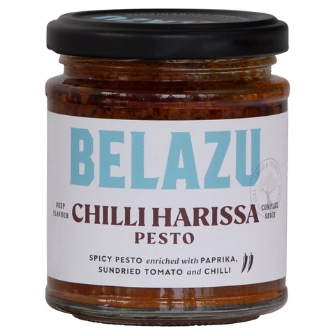 Belazu Chilli Harissa Pesto 165g