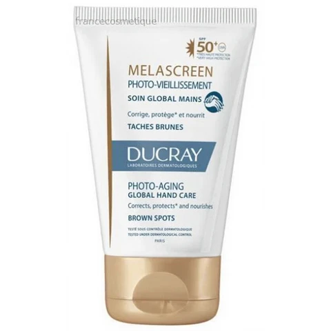Ducray MELASCREEN complete handverzorging tegen fotoveroudering SPF 50+ 50 ml