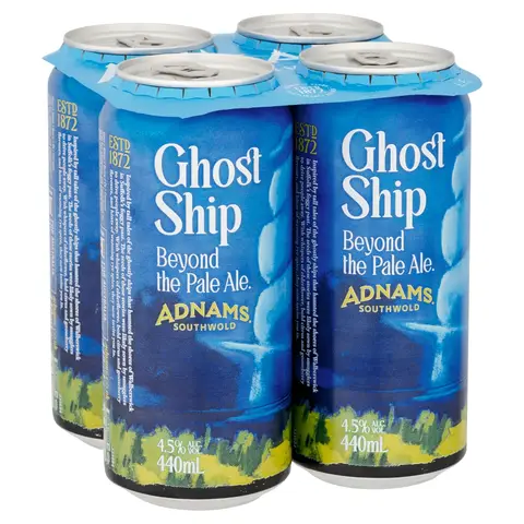 Adnams ghost Ship 4Pk - 4.5% 4X440ml