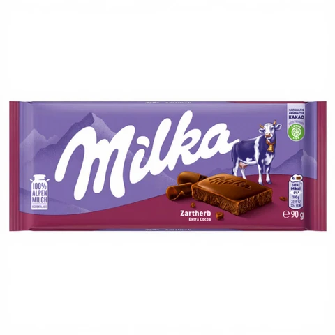 Milka Rich & Velvety Dark Chocolate 90g