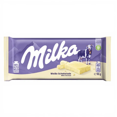 Milka Weiße Schokolade 90g