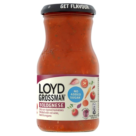 Loyd Grossman Bolognese No Added Sugar 350g