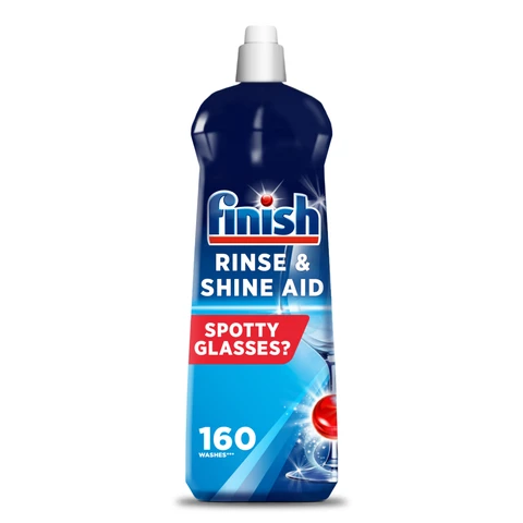 Finish Glass Dishwasher Rinse Aid, Original, 800ml