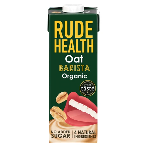 Rude Health Foods Barista Oat Organic - 1L
