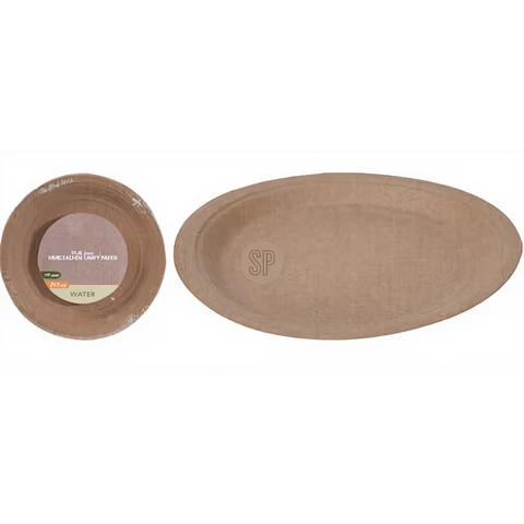 Teller Kraftpapier 10 Stück