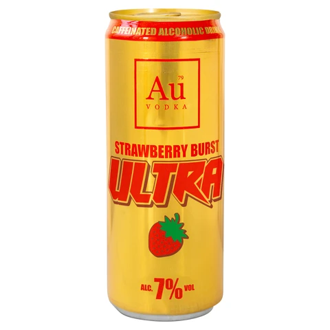 Au Vodka ULa Strawberry Rtd 500ml