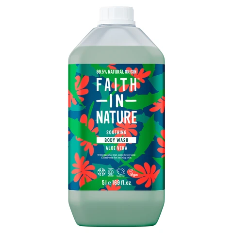 Faith in Nature Aloe Vera Body Wash 5l