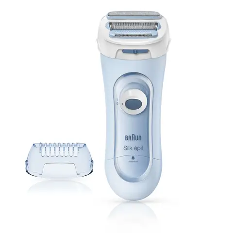 Braun Silk-épil Lady Shaver 5-160 Blue - 3-in-1 Wet & Dry Electric Shaver
