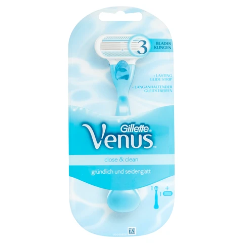 Gillette Venus Smooth Razor with 1 Refill Blades Cartridges