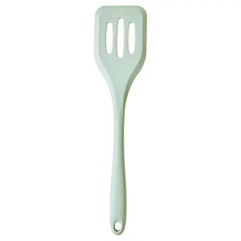 Nova Sage Green Silicone Slotted Turner