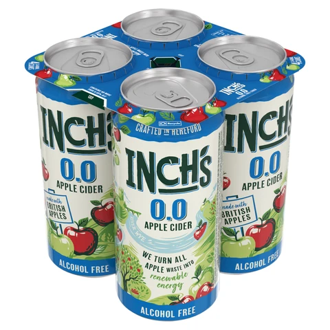Inch's Cider 4 X 440ml (Abv 0.0%)