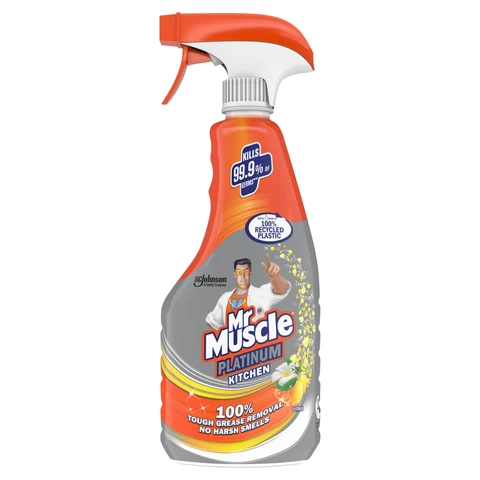 Mr Muscle Platinum Kitchen Cleaning Spray, 500ml