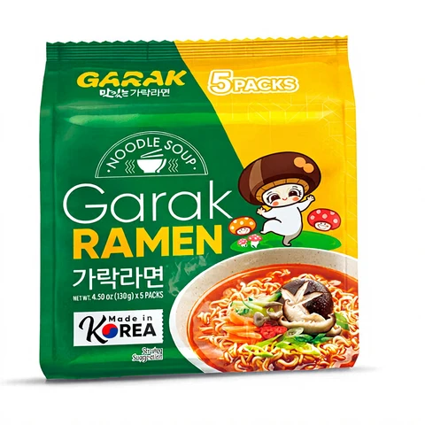 GARAK Pilzgeschmack Ramen 130g x 5 Stück