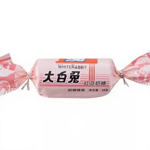 White Rabbit Rote Bohnen Milchbonbon 39 g