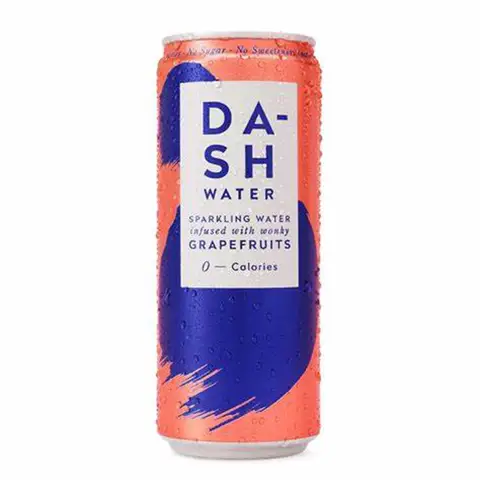 Dash Water - Sparkling Water Infused with Wonky Grapefruits - 330ml