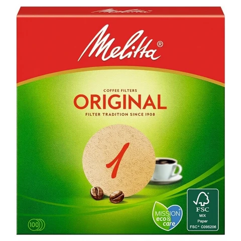 Melitta Rundfilter Original 1 Naturbraun
