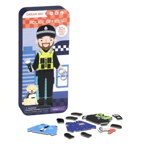 mierEdu Travel Magnetic Box - Police Officer