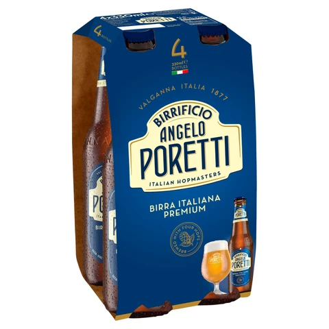 Birrificio Angelo Poretti Premium Lager - 4.8% 4X330ml
