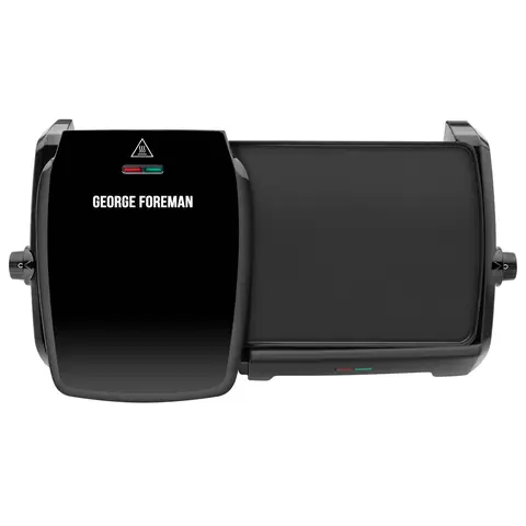 George Foreman Grill & Griddle - Large, Non-Stick, Fast Heat, Multi-Functional, Adjustable - 23450