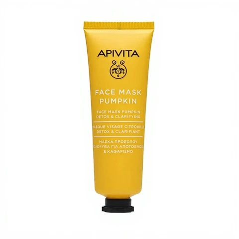 APIVITA Gezichtsmasker – Reinigend en ontgiftend met pompoen, 50 ml