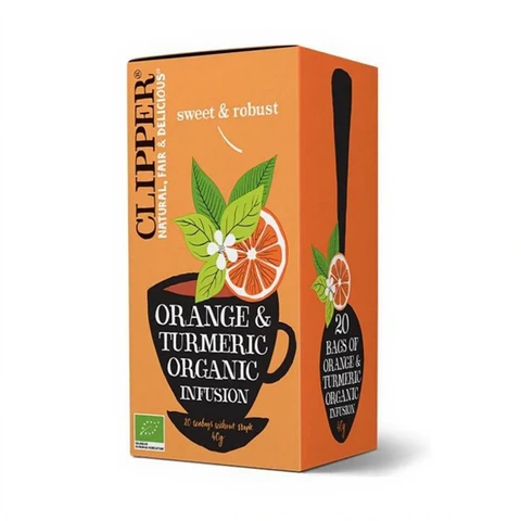 Clipper Orange Kurkuma Infusion 20 Stück