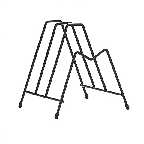 COOKER KING Support pour couvercles de casseroles, support pour planche à découper, organisateur pour planche à découper, repose-cuillère avec bac d'égouttage, comptoir de cuisine