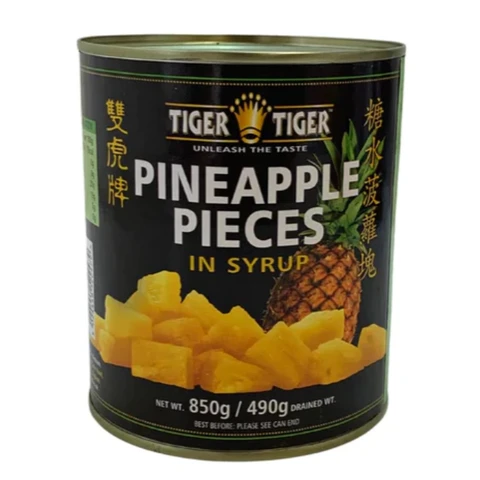 Tiger Tiger Pineapple Pieces 830g