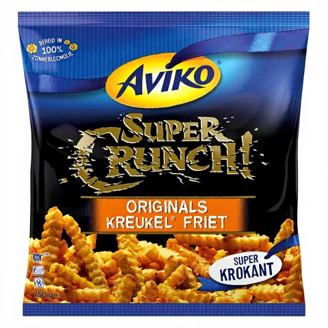 AVIKO Supercrunch Kreukel Frites (Zak) 750g