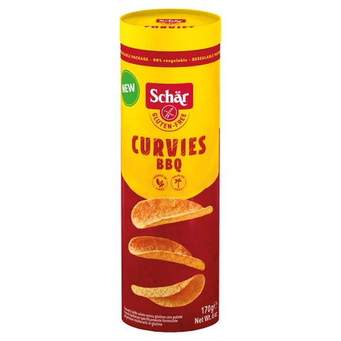 Schar Curvies Bbq 170g