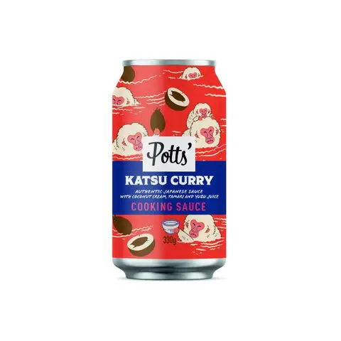 Potts - Katsu Curry Sauce in a Can - 330g