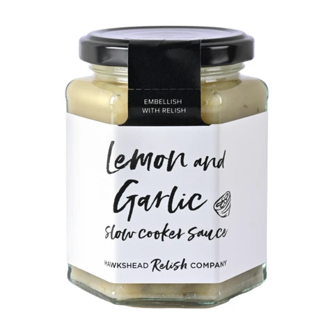 Hawkshead Relish Lemon & Garlic Slow Cooker Sauce 250ml
