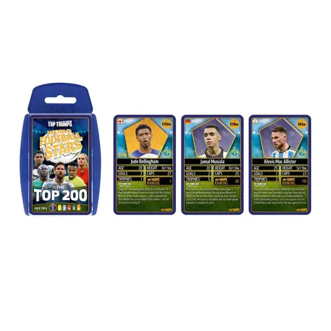 Top Trumps World Football Stars Top 200 - Pack 1
