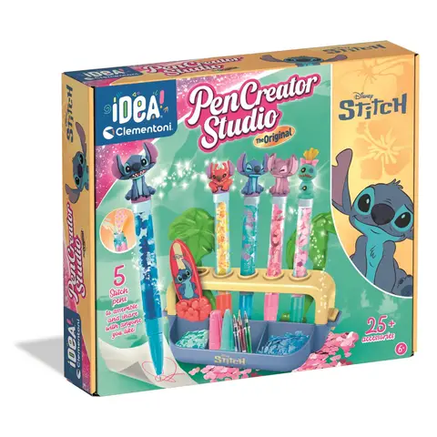 Clementoni Idea Disney Stitch Create Your Pens