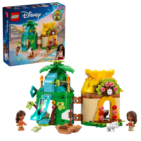 LEGO Disney Princess 43260 Moana Moana's Island Fun Set