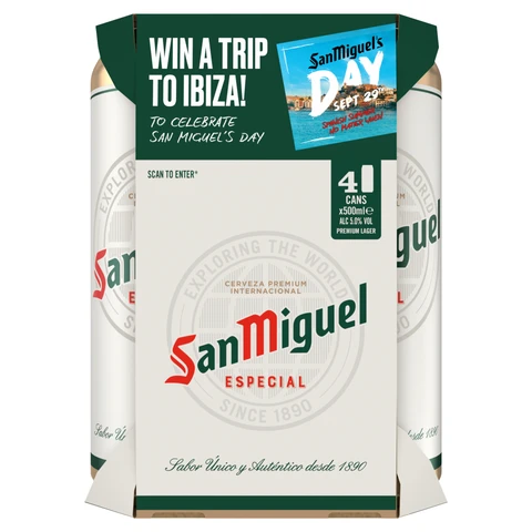 San Miguel 4Pk 500ml - 5% 4X500ml