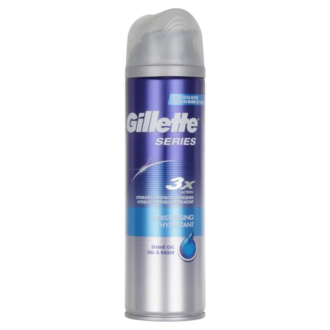 Gillette Series Moisturizing Shave Gel with Cocoa Butter 200ml